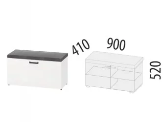 Банкетка Денвер 400.43