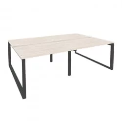 Рабочая станция на О-образном м/к ОНИКС О.МО-Д.РС-4.2.8 Денвер Светлый/Антрацит / ONIX O.MO-D.RS-4.2.8