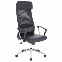 Кресло офисное BRABIX Flight R EX-541 экокожа Черное