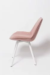 Стул К 21 white Розовый (PС 12\б)