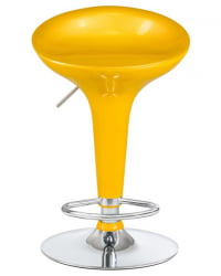 Стул барный ДОБРИН БОМБА (желтый) 2 шт / DOBRIN BOMBA