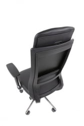 Офисное кресло CHAIRMAN 500 LUX экокожа Черный