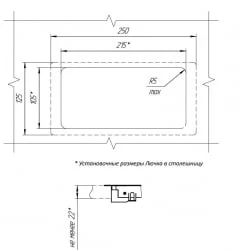 Люк для проводов с органайзером Deka Д-039
