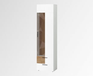 Шкаф-витрина (лев/прав) Джерси 601.06