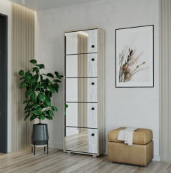 Тумба в прихожую Пайн ПП 9 Дуб Ривьера Бетон Пайн