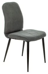 Стул для кухни Бюрократ КФ-3 Серый Алфа 44 / KF-3 Alfa