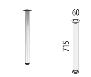 Опора для приставки ОП4 Хром