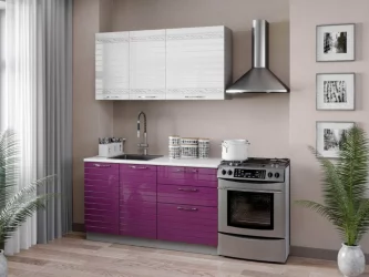 Тумба кухонная 600 Анастасия ЛД 025.092.000 Ежевика