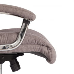 Кресло Trust (max) ткань рогожка Nice, мокко (серо-бежевая)