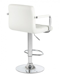 Стул барный DOBRIN KRUGER ARM (белый) 2 шт