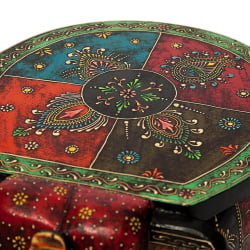 Столик Secret De Maison SLON ( mod. ET-001) дерево, 44х44х44см, этническая роспись