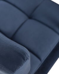 Офисное кресло для персонала ДОБРИН ТЕРРЙ (синий велюр (МДЖ9-117)) 2 шт / DOBRIN TERRY (MJ9-117))