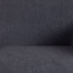 Кресло DUBLIN хром вельвет, графит