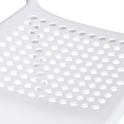 Стул со спинкой ADDE (mod. C-049) металл/пластик, 39 х 49 х 78 см, White(белый) разборный