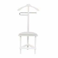 Вешалка со стулом LESET Атланта Белый