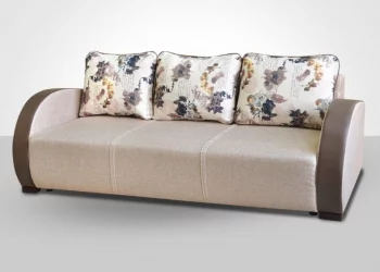 Диван прямой Европа-1 арена дарк браун грандос 262-1 милк