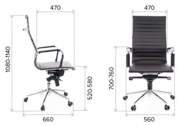 Кресло руководителя Everprof Rio М экокожа Бежевый