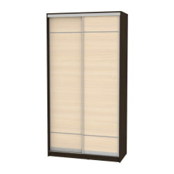 Шкаф-купе Б-220х120х60-3(Венге-ДМ-Д7Д7) / B-220х120х60-3(Венге-ДМ-D7D7)