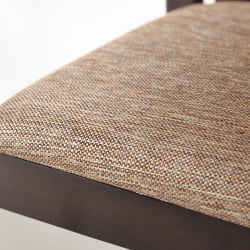 Обеденный комплект Хадсон (стол + 4 стула)/ Hudson Dining Set cappuccino (темный орех)