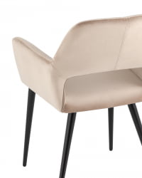 Стул Денди велюр Бежевый