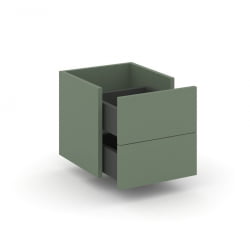 Вставка в надставку - два ящика+ЗС CОНCЕПТ CН.НП-002 Кобо Антрацит / CONCEPT CN.NP-002