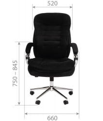 Кресло руководителя CHAIRMAN 795 HOME ткань Темно-бежевый