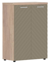 Шкаф с глухими средними дверьми и топом Torr LUX TLMC 85.1 Дуб Каньон Капучино