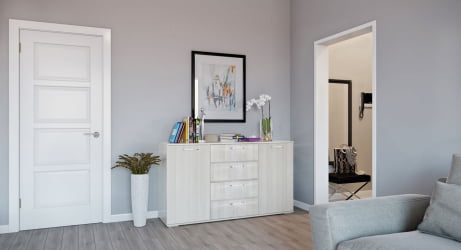 Комод в спальню Вега 87 Шимо темный/светлый