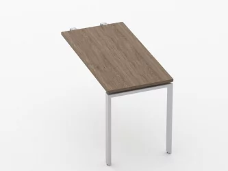 Брифинг-приставка для стола на Л-обр.опорах Deka 73.10.12 Дуб Верцаска
