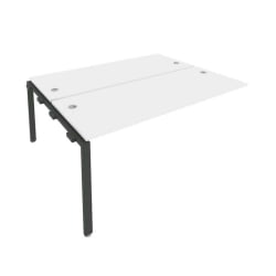 Проходной наборный элемент рабочей станции Метал Сйстем Б.ПРС-СП-2.5 Белый/Антрацит / Metal System