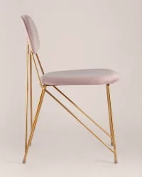 Стул Элис мягкий Розовый