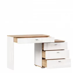 Стол туалетный комбинированный с зеркалом 1200 Фиджи 013 Дуб Золотой Белый