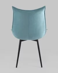 Стул обеденный Осло велюр Пыльно-голубой