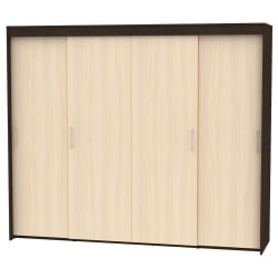 Шкаф-купе T-5-198х235х45(Венге-ДМ-7)