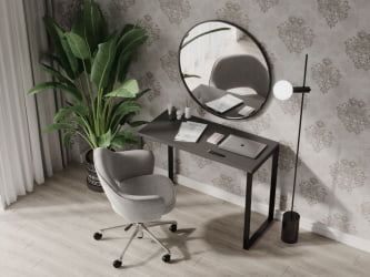 Рабочий стол САНВУТ СтР100 Антрацит / SANVUT