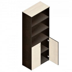 Шкаф для документов Р.Ш-2 дуб молочный