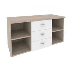 Тумба сервисная с ящиками ONIX O.TS-11 Дуб Аттик/Белый