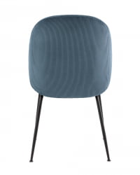 Стул Beetle велюр Голубой