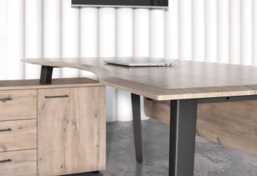 Стол руководителя левый JAY JCT 1813 L Дуб Каньон