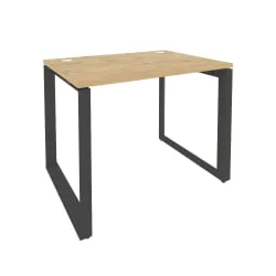 Стол рабочий на О-образном м/к ОНИКС О.МО-СП-1.7 Тиквуд Светлый/Антрацит / ONIX O.MO-SP-1.7