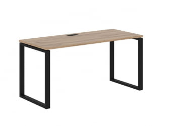 Стол письменный EDIS EQST 1567 Дуб Денвер светлый Черный