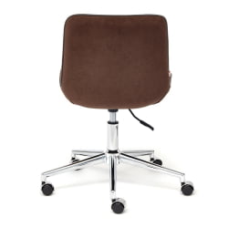 Кресло СТЙЛЕ флок , коричневый, 6 / STYLE