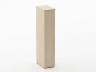 Шкаф для одежды узкий Glassy 6.19.30Л Орех