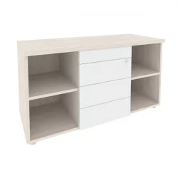 Тумба сервисная с ящиками ТИП-ОН ОНИКС О.ТС-11 ТИП Денвер Светлый/Белый / TIP-ON ONIX O.TS-11 TIP