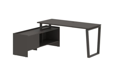 Стол с тумбой EDIS EVCT 17614 Мокко