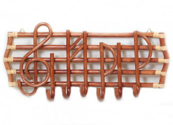 Вешалка Мелодия 25/04 орех матовый