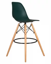 Стул барный ДОБРИН ДСВ БАР Темно-зеленый Г-13 / DOBRIN DSW BAR G-13
