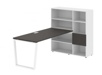 Рабочая станция EDIS EVRST 1217 Мокко Белый Белый