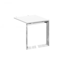 Брифинг-приставка на О-образном м/к ОНИКС ДИРЕCТ ЛУКС М-О.МО-БР-7 Белый бриллиант / ONIX DIRECT LUX M-O.MO-BR-7