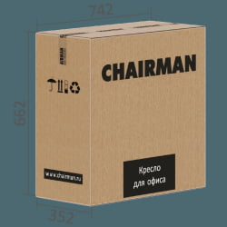 Кресло руководителя CHAIRMAN 535 LT Серый